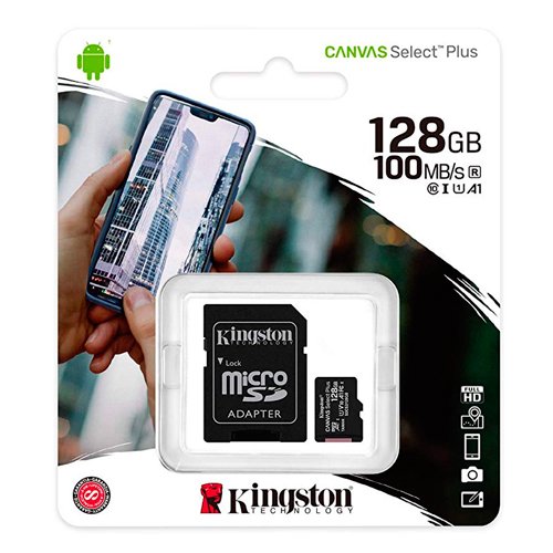 Memoria microSD 128GB Canvas