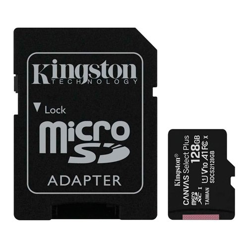 Memoria microSD 128GB Canvas