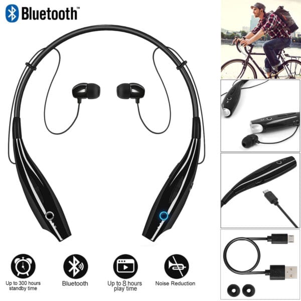 Audífonos headset bluetooth - Imagen 2