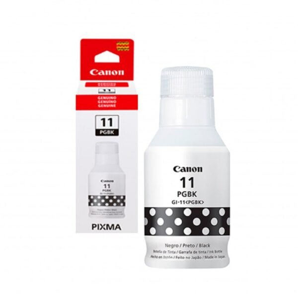 Botella de Tinta Canon GI-11 Negra 70ml